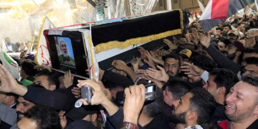 Το πτώμα του Ιρανού στρατιωτικού Σουλεϊμανί επαναπατρίστηκε στην Αβάζ